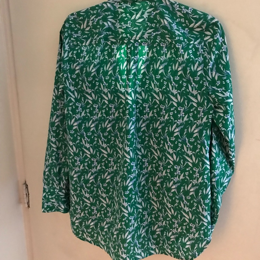 Polyester Button Down Shirt - image 2